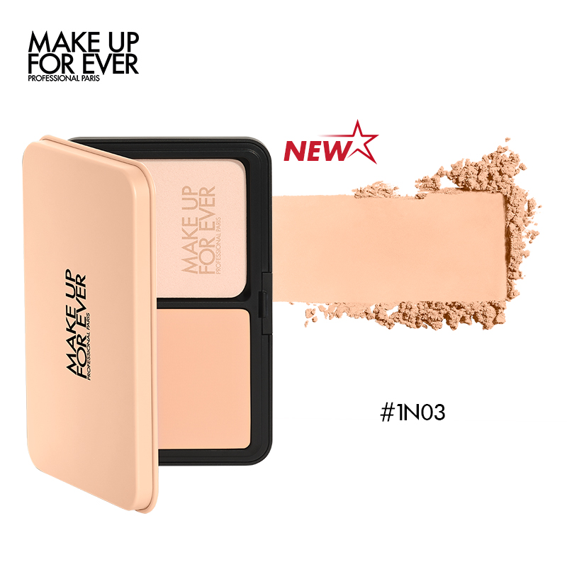 【双11抢先购】MakeUpForEver玫珂菲仿真肌丝绒粉饼便携遮瑕持妆