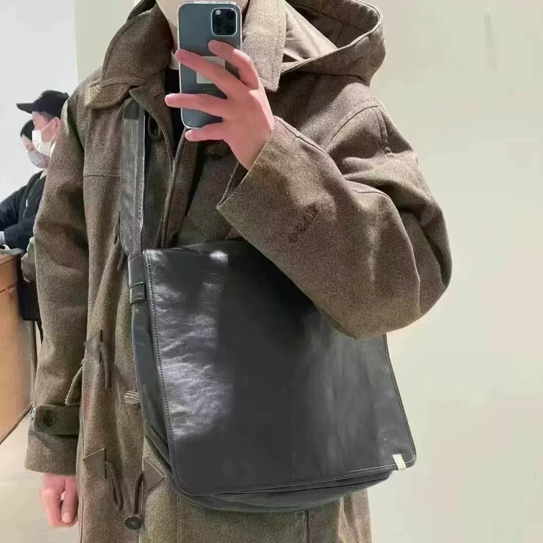 VISVIM 19AW NAP TOTE泥染军事托特包雷神同款日系大容量-Taobao