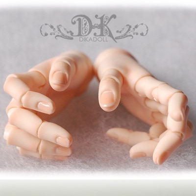 taobao agent Dikadoll DK3 points Men's joints hand long nails BJD baby resin accessories official original original authentic