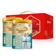 蒙牛 铂金装 多维高钙 中老年人奶粉800g*2罐礼盒装