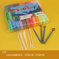 Глина, комплект, 36 цветов