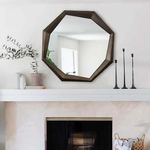 Европейская стиль домашний камин зеркал туалетные ручные хэбонизация творческое стирное зеркало Декоративное зеркальное зеркальное зеркало