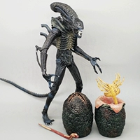 Синий инопланетянин+инопланетное яйцо