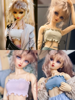 taobao agent [MVS] Daily BJD vest tube top four -color spot three -pointers