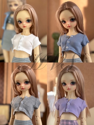 taobao agent MVS daily BJD half -sleeved top pits elastic 4 points in stock
