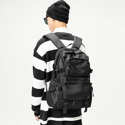 Трендовый вместительный и большой модный школьный рюкзак, сумка через плечо для путешествий, подходит для студента