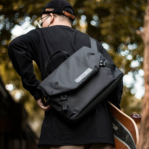 Мужская сумка через плечо, вместительная и большая сумка на одно плечо, ноутбук