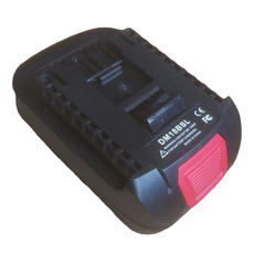 塑钢型材/pvc型材 dm18bsl电池转接头转换器适配器将得伟米沃奇锂电池用到博世工具