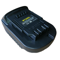 塑钢型材/pvc型材 mt20dl电池转接头转换器用牧田makita锂电池到得伟dewalt锂电工具