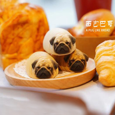 taobao agent Realistic cute animal model, minifigure, trend toy, bread