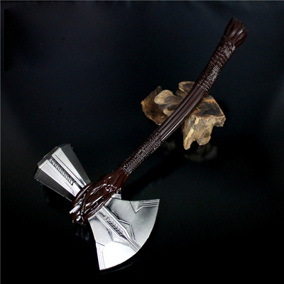 taobao agent Reunion 4 Thor's Hammer Full Metal Tor Model Ax Storm Tomahawk Children's Toys Solk Ax