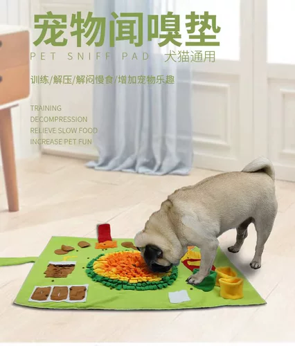 Sera Pet Schlenge Dog Pacding Dog, скрывающая еду и снимает душные головоломки.