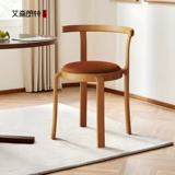 艾森朗特 Дизайнерский кофейный стульчик для кормления из натурального дерева для домашнего использования