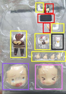 taobao agent GSC Comic Girls Comic Girl Meng Tian Xunzi Candida Spot Substitution Parts Complete