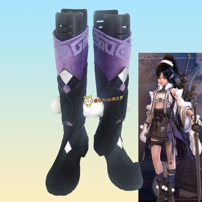 taobao agent Jianwang three hundred phase Downsyo COS cos shoes 0742 anime game characters cosplay shoes come to map reduction customization