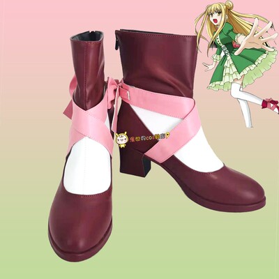 taobao agent Hurricane of Fighting King Soul Lan Ruobing COS Shoes 0837 Anime Game Character COSPLAY Shoes Customization