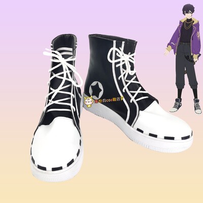 taobao agent Vtuber virtual anchor Shoto COS shoes customized 1106 anime performance COSPLAY shoes to draw