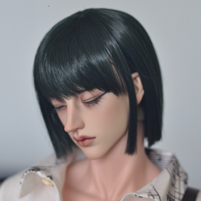 taobao agent [Mi Dian MH] BJD hairline wigs of 3 points, 4 minutes, 6 minutes, sister head ink green spot