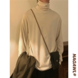 Демисезонный бархатный лонгслив, футболка подходит для мужчин и женщин для отдыха, толстовка, свободный крой