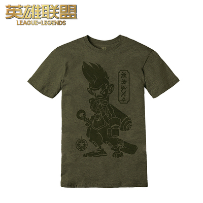 taobao agent League of Legends LOL Aike Z -type driver T -shirt short -sleeved neutral official genuine