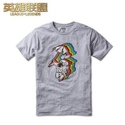 taobao agent League of Legends LOL Lunar Walking Nobels T -shirt short -sleeved neutral official genuine peripheral