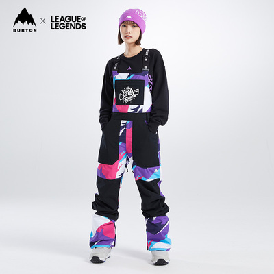 taobao agent League of Legends BURTON joint model 22/23 Snow season ski pants Gold/Izorier