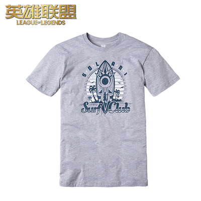 taobao agent League of Legends LOL Lieyang Surfing Club T -shirt short -sleeved neutral official genuine