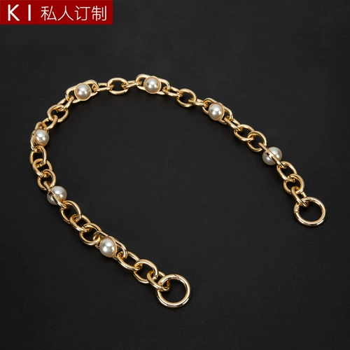 Совместимая цепь, аксессуары из жемчуга на цепочке, длинная сумка