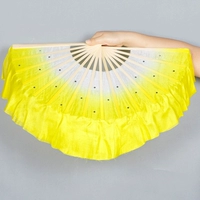 Шелковый, желтый, 10см