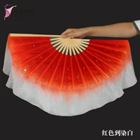 Шелковый, красный, 10см