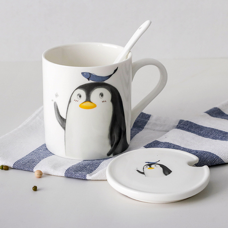 【创意带盖水杯】_陶瓷杯子图片_大容量情侣马克杯价格_搭配分享 - 爱