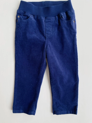 2108-038 брюки Чжан Голубой вельвет.