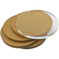 Прозрачный круглый 6см.