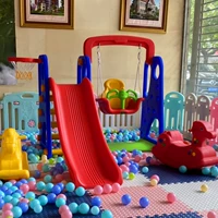 Универсальная горка в помещении, игрушка, морские пластиковые качели