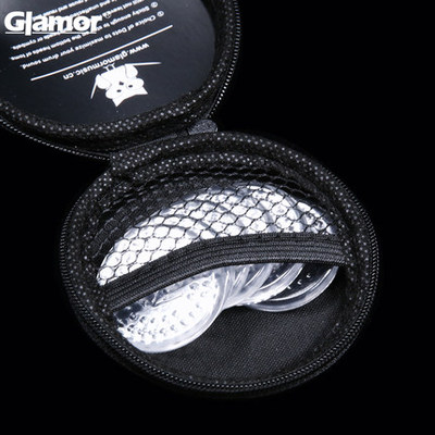 Jian Yao Piano Shop Наклейки на обертоны барабанов GLAMOUR, задержка кожи барабанов, тишина, приглушенные пэды, наклейки со слабым звуком, 6 штук