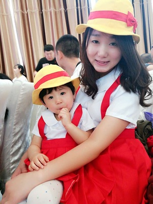 taobao agent Cherry ball cos clothing cherry adult children's performance service parent -child uniform uniforms COS women's clothing