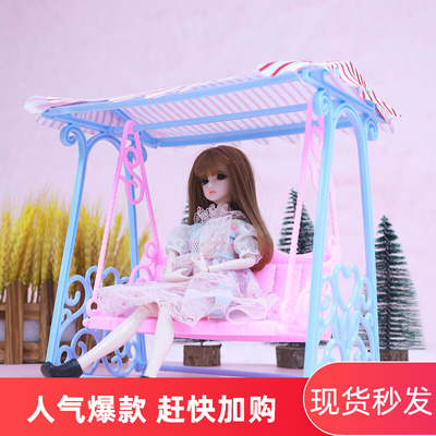 taobao agent BJD6 points baby Qianqiu hanging basket chair OB11 8 -point 12 -point furniture mini model