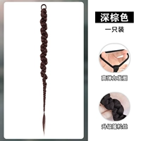 Европейская и американская оплетка 70 см. Темно -коричневая установка