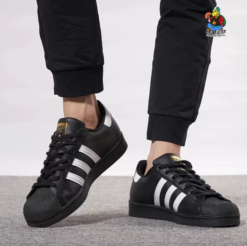 Адидас Adidas суперстар Санье золотой стандарт классическая ракушка повседневные кроссовки EG4958