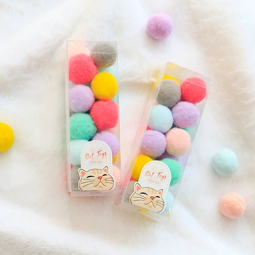 Плюшевый прыгучий мяч, игрушка, кот, домашний питомец