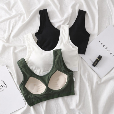 taobao agent Cotton tube top, underwear, push up bra, vest, beautiful back, pregnant