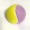 Теннис двойной фиолетовый с желтым