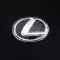 Logo xe pha lê Lexus CT LX GS IS LS NX RX ES200 300 sửa đổi logo lưới trung bình nệm xe ô tô Ô tô nội thất Accesseries