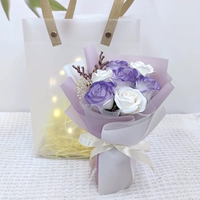 Lilac Purple+маленькая сумочка+лампа для отправки карты Lafi трава