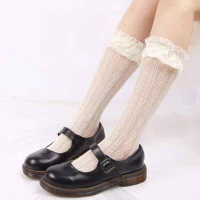 taobao agent Lace cute socks, Lolita style, lace dress