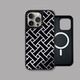 Monochrome New Phone Cases Covers MagSafe Mirror iPhone 15, iPhone 14, iPhone 13, iPhone 12,