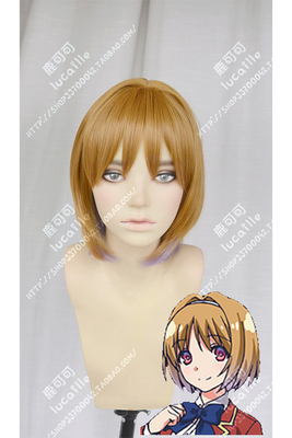 taobao agent Welcome to the classroom of the strength of the supremacy, the cute BOBO head cos wig