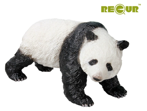 Gong Grand Panda Recure тонкая доля крупных эмалевых ремесел модель животных RC16025W Пятно