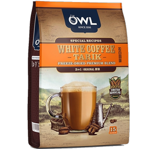 owl猫头鹰速溶咖啡马来西亚原装进口拉白咖啡三合一榛果原味袋装