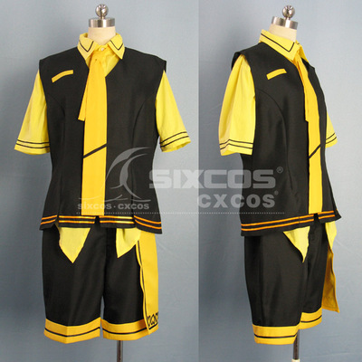 taobao agent Vocaloid mirror レ ン cos clothing custom Kagamine leen cosplay countume